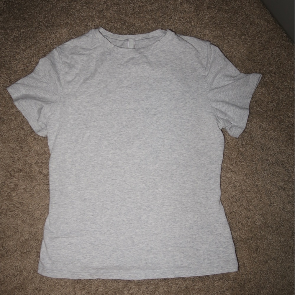 SKIMS Gray Short Sleeve T-Shirt
